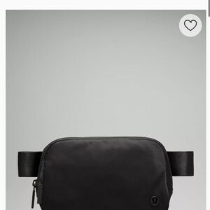lululemon athletica Black Belt Bag for